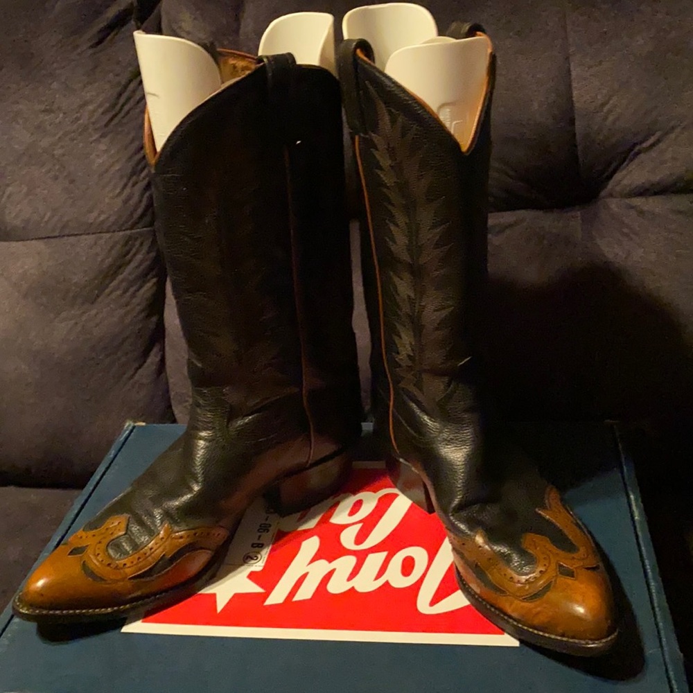 Tony Lama wingtip Boots 10.0 D